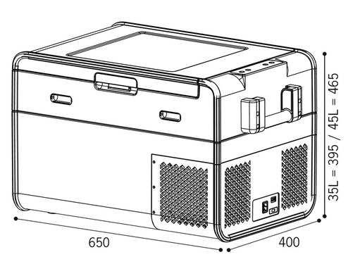 Carbest PowerCooler Kompressor-Kühlboxen - 35 & 45