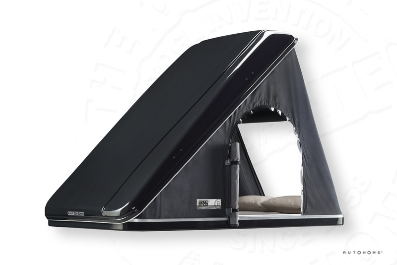 AUTOHOME Hartschalen-Dachzelt COLUMBUS VARIANT - LARGE- Black Storm