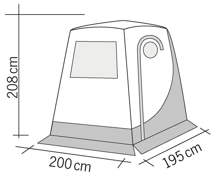 Heckzelt Upgrade 2 - Speziell für die T5 und T6 Heckklappe