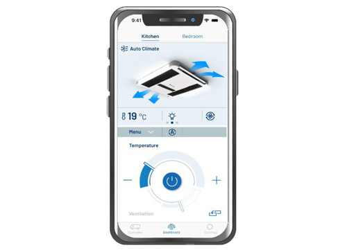 Breezonic Slim Plus HP mit 2200 W - Weiß