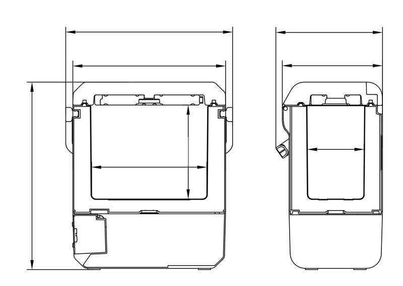 CARBEST FreeCooler Kompressor-Kühlbox - 8 l