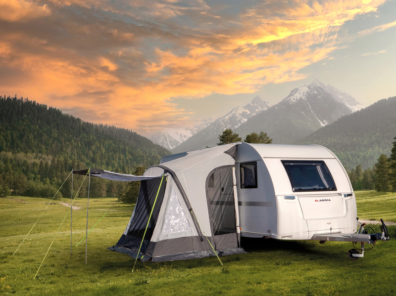 Aufblasbares Wohnwagen-Teilzelt One Beam 220cm