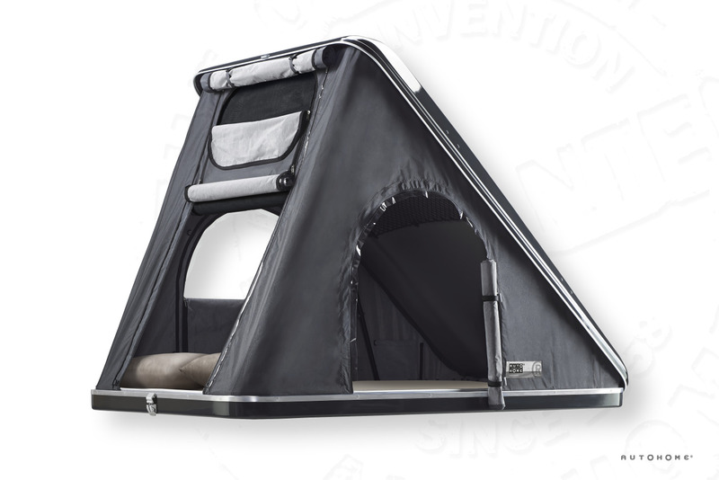 AUTOHOME Hartschalen-Dachzelt COLUMBUS VARIANT - LARGE- Black Storm
