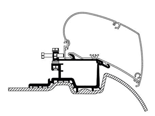 Adapter für Mercedes Sprinter >2007 / VW Crafter 2007-2016