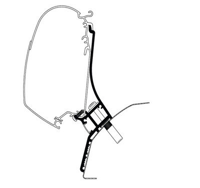 Adapter Ducato H2 315cm